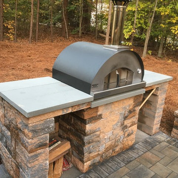 Pizza Oven + Gas Fire Pit