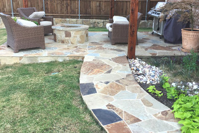 This is an example of a classic patio in Dallas.