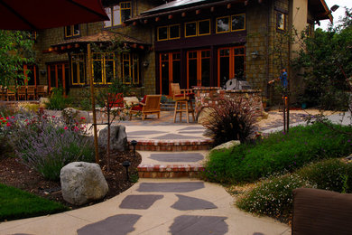 Inspiration for a craftsman patio remodel in San Francisco
