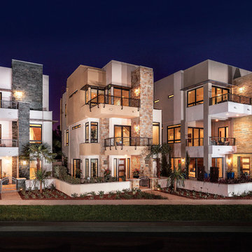 Playa Vista Limestone Veneer Modern Homes - Coronado Stone Products