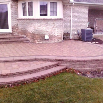 Plymouth Raised Patio Project