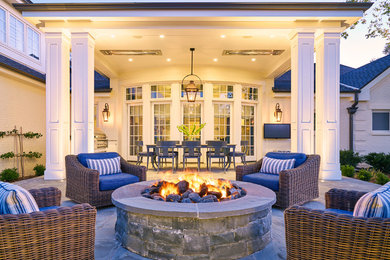 Inspiration for a classic patio in Denver.