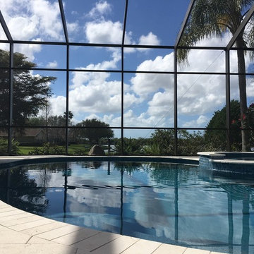 Pool Cage Painting