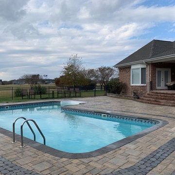 Pool Deck and Fire Pit