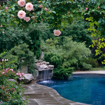 Pool Patio & Formal English Gardens