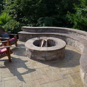 Pool Pavilion and Fire Pit