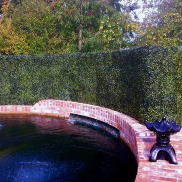 Pool Privacy Fence | Artificial Hedge Panels