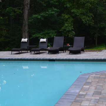 Pool Surround and Retaining Wall - Dunkirk, MD