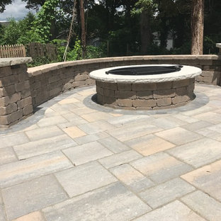 Idee per un patio o portico stile rurale