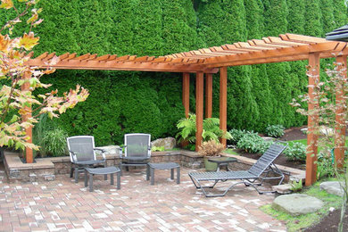 This is an example of a patio in Hertfordshire.