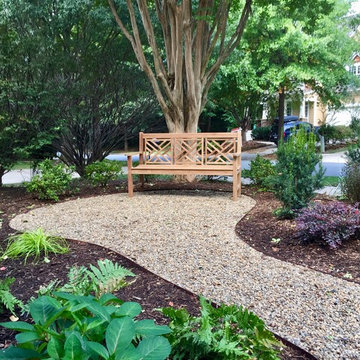 Postage Stamp Front Yard/ Backyard Creek Bed