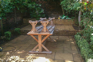 This is an example of a patio in Sussex.