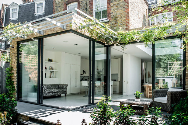 Contemporáneo Patio by Charles Barclay Architects