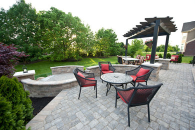 This is an example of a classic patio in Columbus.