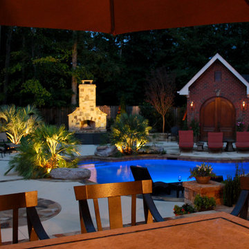 Private Residence Backyard Makeover- Greenville, SC