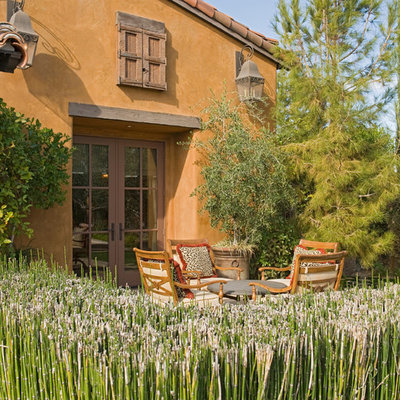 Inspiration for a mediterranean patio remodel in Orange County