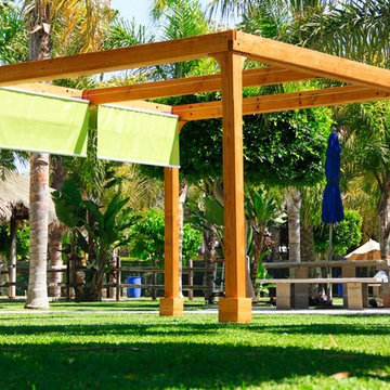 Retractable Canopy Pergola
