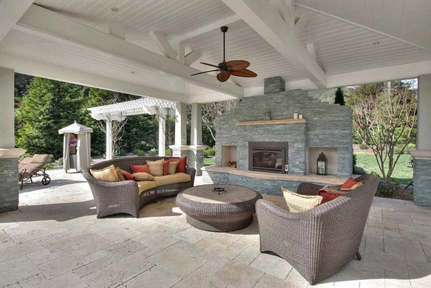 American Traditional Patio by Craftsmen's Guild Inc.