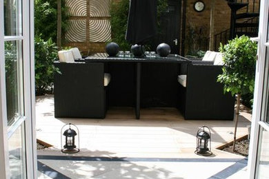 This is an example of a contemporary patio in Other.