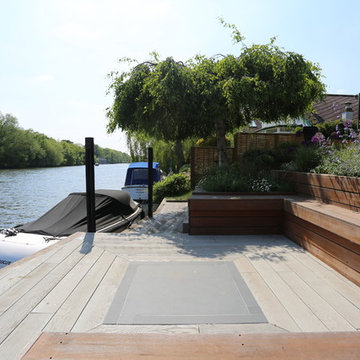 River deck in Sunbury