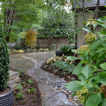 River Rock Shade Garden