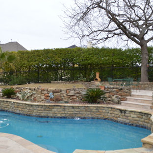 Idee per un patio o portico rustico