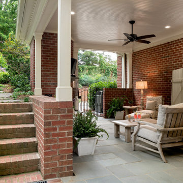 Rolston Drive Covered Patio & Fireplace