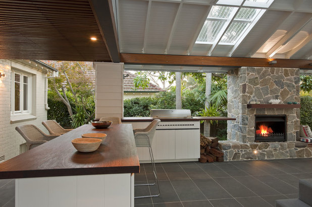 Contemporary Patio by Michelle Walker architects