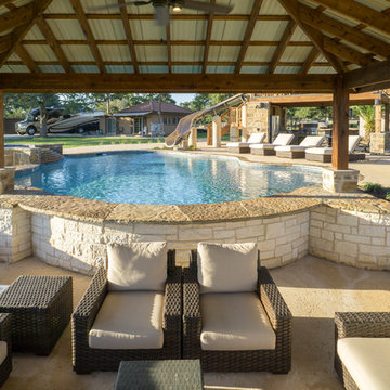 Ruby Ranch Pool w/Waterslide (Cedar)