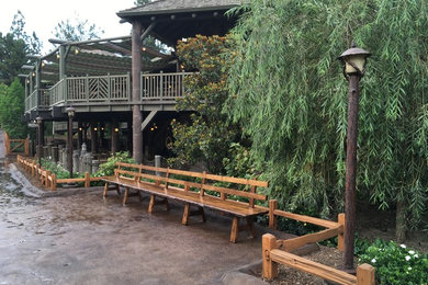 Rustic Bench Made for Disney Land