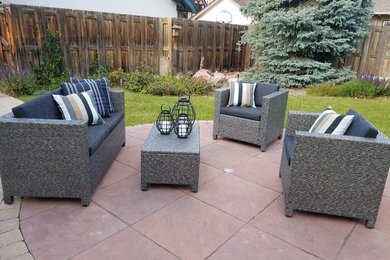 Inspiration for a patio remodel in Denver