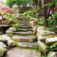 Outdoor Stone Step