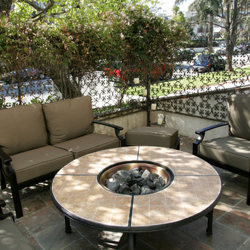 Santa Monica Patio and Fire Pit Remodel