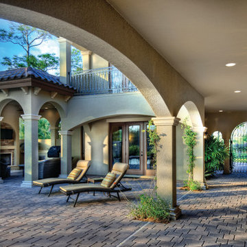 Sater Design Collection's 6797 "Casoria" Home Plan