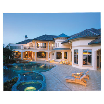 Sater Design Collection's 6937 "Trissinio" Home Plan