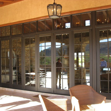 Scottsdale Bifold with transoms