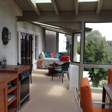 Carmel Mountain Ranch Screen Room Deck and Outdoor Kitchen