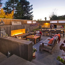 Outdoor Fireplace Area
