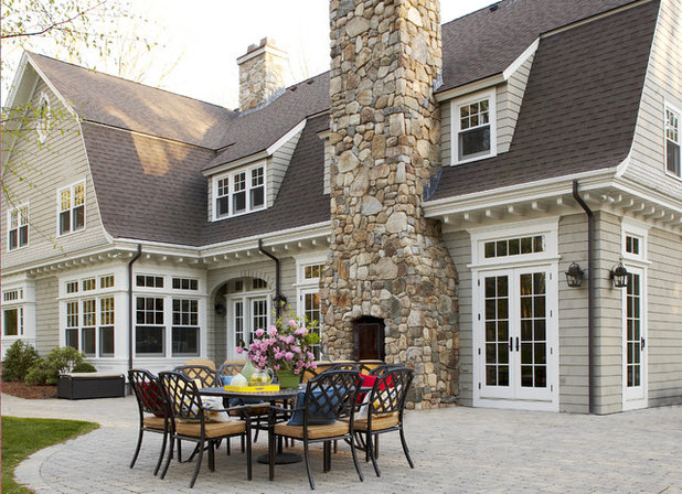 Traditional Patio by Oak Hill Architects