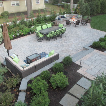 Seat Wall and Fire Pit, Glen Rock, NJ