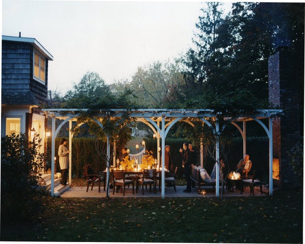 Beach Style Patio by SchappacherWhite Architecture D.P.C.