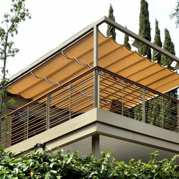 Slide Wire Patio Canopy