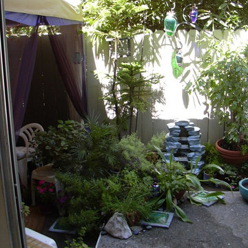 Small Back Patio Oasis - View 14
