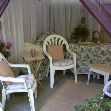 Small Back Patio Oasis - View 2