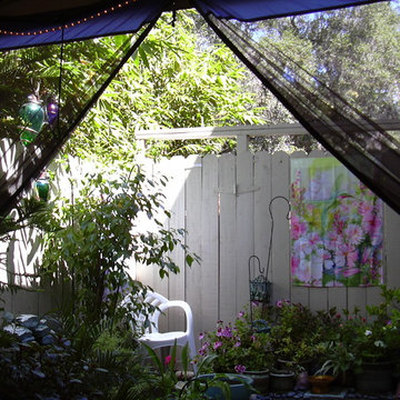 Small Back Patio Oasis - View 4