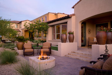 Inspiration for a contemporary patio remodel in Phoenix