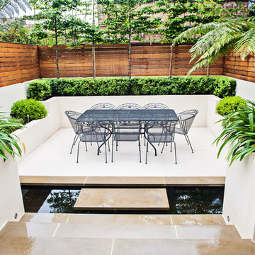 Smart, Contemporary Garden Design in Fulham