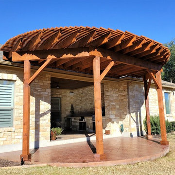 South Austin Pergola and Outdoor Kitchen by Archadeck of Austin