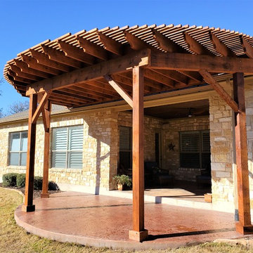 South Austin Pergola and Outdoor Kitchen by Archadeck of Austin