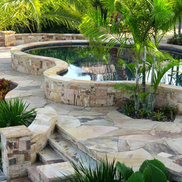 South Florida Backyard Pool Patios